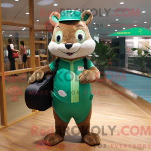 Mascot character of a...