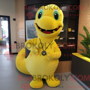 Mascottekarakter van een...