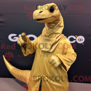 Mascot character of a Gold...