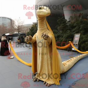 Mascot character of a Gold...