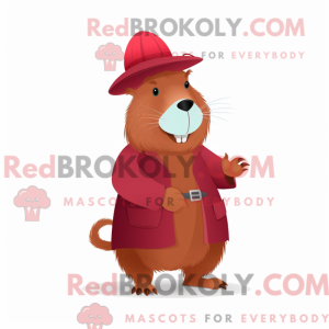 Mascot character of a...
