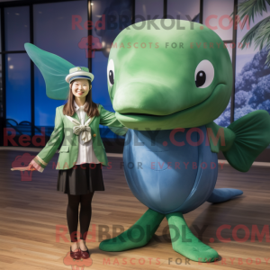 Mascot character of a...