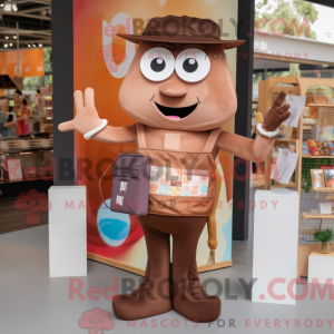 Personnage mascotte d un...