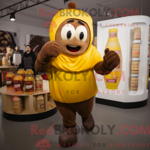 Mascot karakter van een...