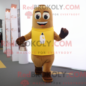 Mascot karakter van een...