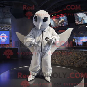 Mascot character of a White...