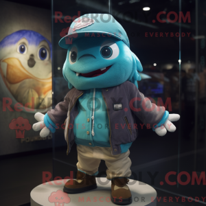 Mascot karakter van een...