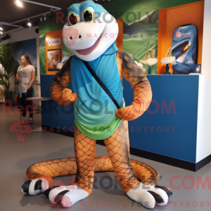Mascot character of a...