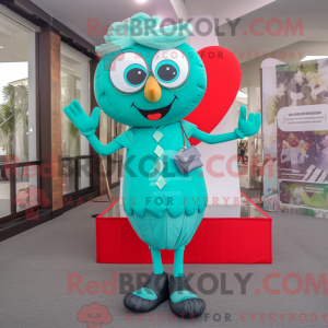 Mascottekarakter van een...