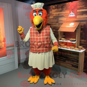 Personagem de máscara de...