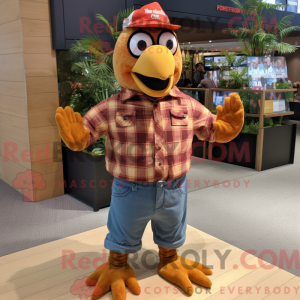 Maskot-karakter af en Tan...