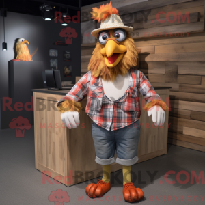 Mascottekarakter van een...