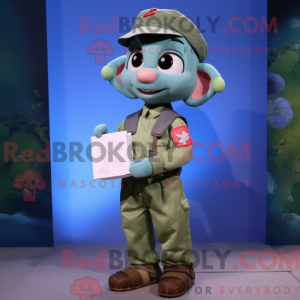 Mascottekarakter van een...