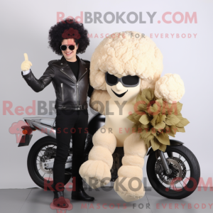 Mascottefiguur van een...