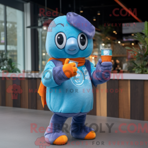 Personnage mascotte d un...