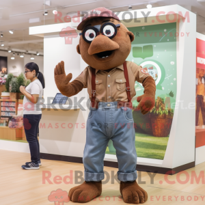 Personnage mascotte d un...