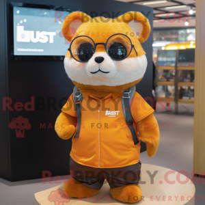 Mascot character of a Rust...