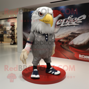 Silver Bald Eagle mascotte...