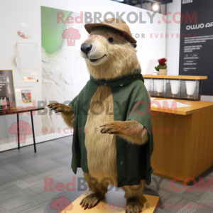 Mascot karakter van een...