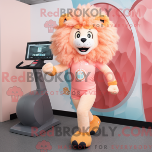 Mascot karakter van een...
