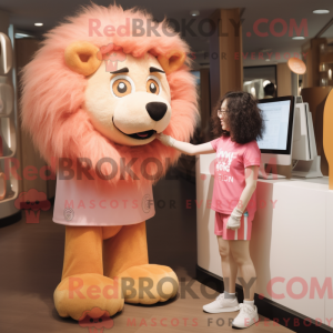 Mascot karakter van een...