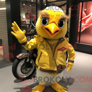 Mascottekarakter van een...