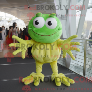 Mascot character of a Lime...