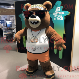 Maskottchen-Charakter eines...