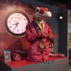 Mascot character of a Red...