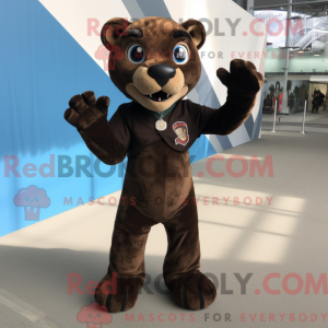 Mascottefiguur van een...