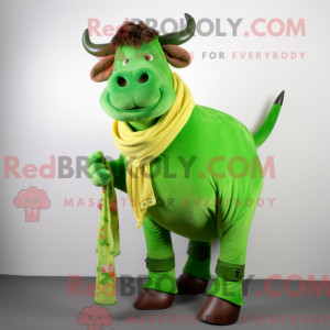Mascot character of a Lime...