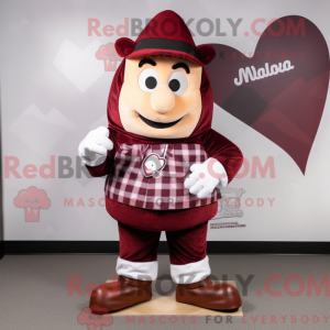 Mascot karakter van een...