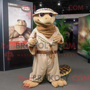 Mascot karakter van een...