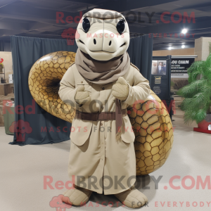 Mascot karakter van een...