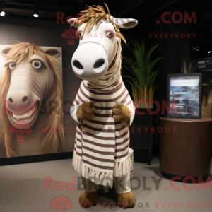 Postava maskota Tan Quagga...