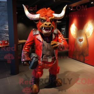 Personagem de máscara de um...
