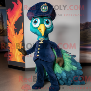 Mascottefiguur van een...