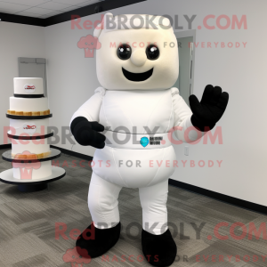 Mascot character of a White...