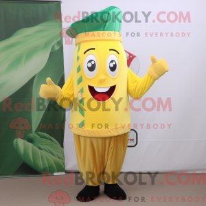 Mascot character of a Lemon...