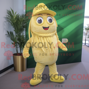 Mascot character of a Lemon...