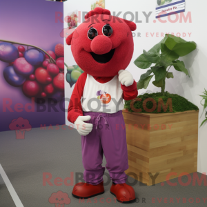 Mascot character of a Red...