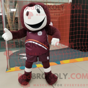 Mascot character of a...