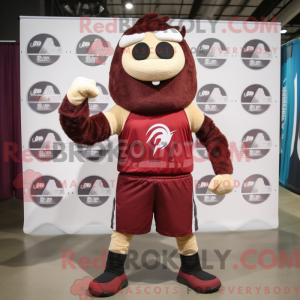 Mascottekarakter van een...