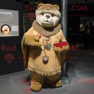 Personnage mascotte d un...