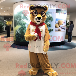 Mascot character of a...