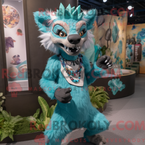 Mascot karakter van een...