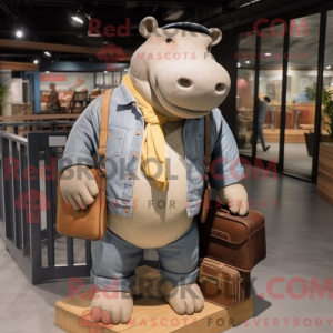 Mascot karakter van een...