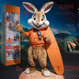 Mascot karakter van een...