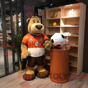Mascot karakter van een...