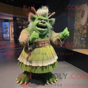 Personagem de máscara de um...